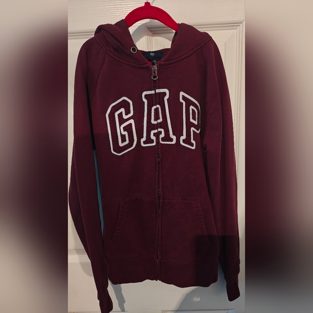 GAP Red Jacket Classic Zip-Up Style
